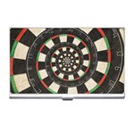 Dartboard Spiral Droste Business Card Holder