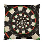 Dartboard Spiral Droste Standard Cushion Case (One Side)