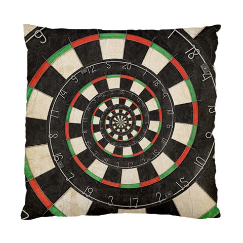 Dartboard Spiral Droste Standard Cushion Case (Two Sides) from ArtsNow.com Back