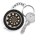 Dartboard Spiral Droste Measuring Tape