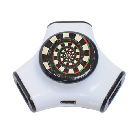 Dartboard Spiral Droste 3 Front