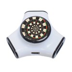 Dartboard Spiral Droste 3-Port USB Hub