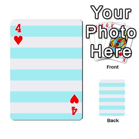 Horizontal Stripes Front - Heart4