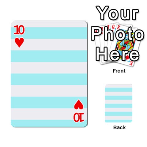 Horizontal Stripes Front - Heart10