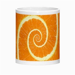 Spiral Citrus Orange Droste Morph Mug from ArtsNow.com Center