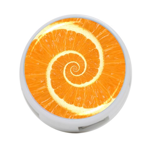 Spiral Citrus Orange Droste 4 Front