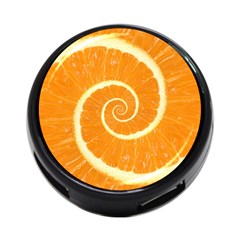 Spiral Citrus Orange Droste 4 Front