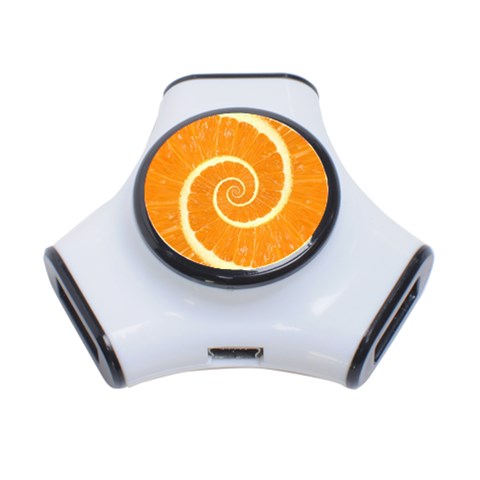 Spiral Citrus Orange Droste 3 Front