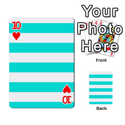 Horizontal Stripes Front - Heart10