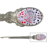 Poker Royal Flush All Suits Droste Spiral Letter Opener