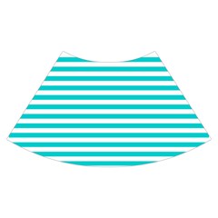 Horizontal Stripes Skirt Back