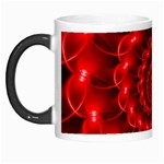 Glossy Red Spiral Fractal Morph Mug