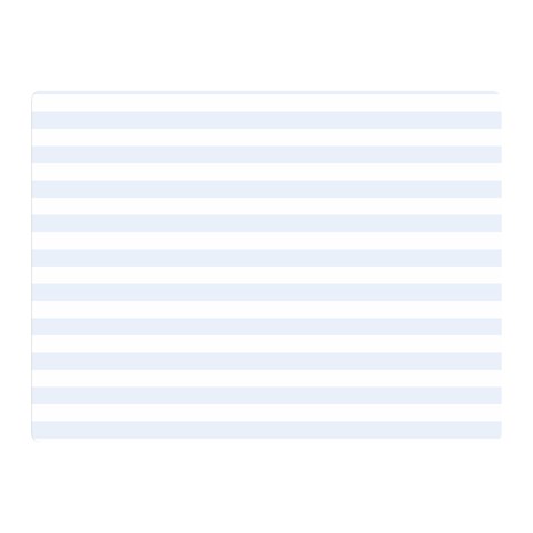 Horizontal Stripes 35 x27  Blanket Front