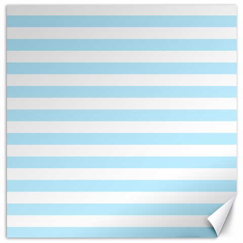 Horizontal Stripes 15.2 x15.41  Canvas - 1