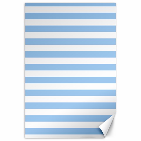 Horizontal Stripes 23.35 x34.74  Canvas - 1