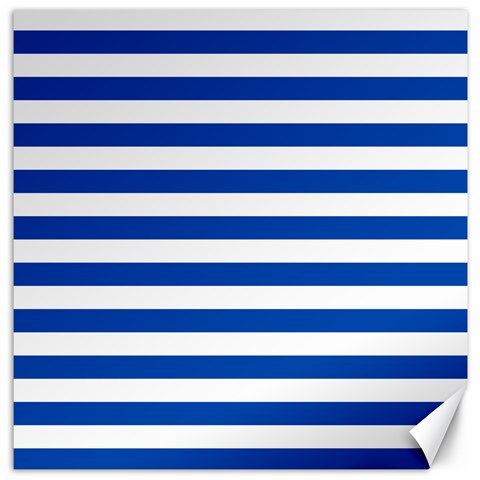 Horizontal Stripes 15.2 x15.41  Canvas - 1