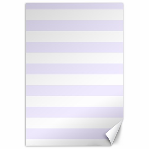 Horizontal Stripes 11.88 x17.36  Canvas - 1