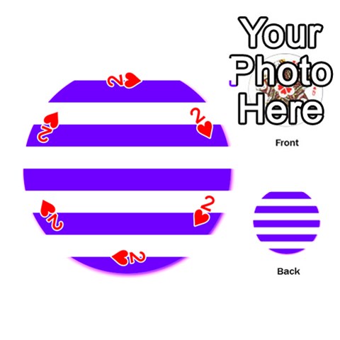 Horizontal Stripes Front - Heart2