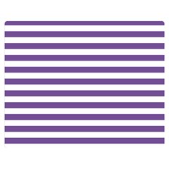 Horizontal Stripes 60 x50  Blanket Front