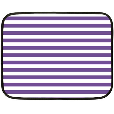 Horizontal Stripes 35 x27  Blanket Front