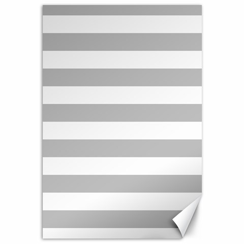 Horizontal Stripes 11.88 x17.36  Canvas - 1