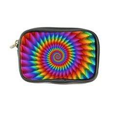 Psychedelic Rainbow Spiral Coin Purse from ArtsNow.com Front