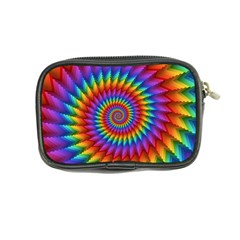 Psychedelic Rainbow Spiral Coin Purse from ArtsNow.com Back