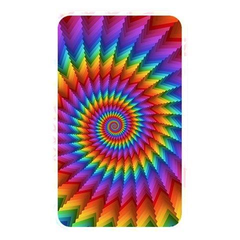 Psychedelic Rainbow Spiral Memory Card Reader (Rectangular) from ArtsNow.com Front