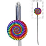 Psychedelic Rainbow Spiral Book Mark