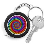 Psychedelic Rainbow Spiral Measuring Tape