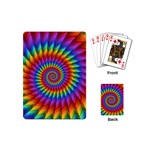 Psychedelic Rainbow Spiral Playing Cards (Mini)