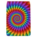 Psychedelic Rainbow Spiral Removable Flap Cover (S)