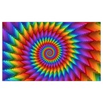 Psychedelic Rainbow Spiral Samsung Note 4 Hardshell Back Case