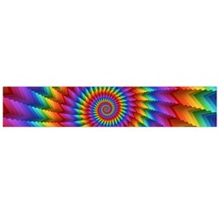 Psychedelic Rainbow Spiral Flano Scarf (Large) from ArtsNow.com Front