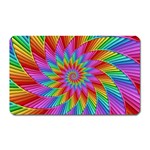 Psychedelic Rainbow Spiral Magnet (Rectangular)