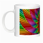 Psychedelic Rainbow Spiral Night Luminous Mug