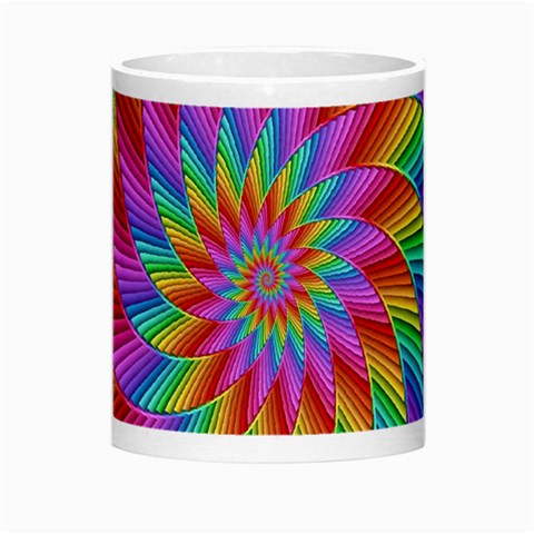 Psychedelic Rainbow Spiral Morph Mug from ArtsNow.com Center