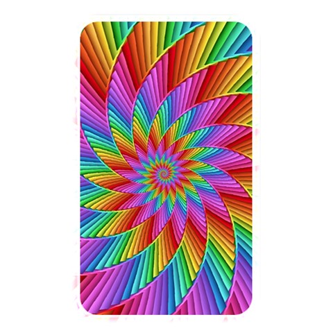 Psychedelic Rainbow Spiral Memory Card Reader (Rectangular) from ArtsNow.com Front