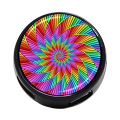 Psychedelic Rainbow Spiral 4 Front