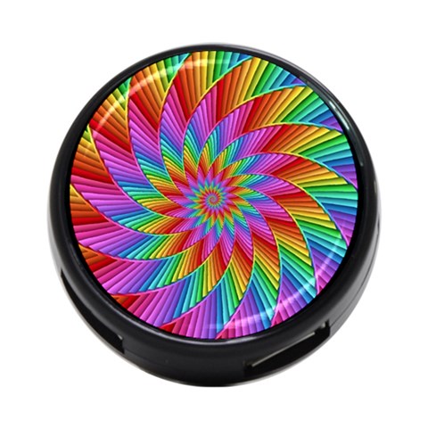 Psychedelic Rainbow Spiral 4 Back