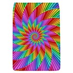 Psychedelic Rainbow Spiral Removable Flap Cover (S)