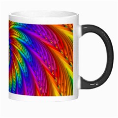 Psychedelic Rainbow Spiral Morph Mug from ArtsNow.com Right