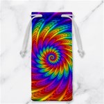 Psychedelic Rainbow Spiral Jewelry Bag