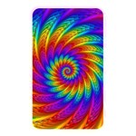 Psychedelic Rainbow Spiral Memory Card Reader (Rectangular)