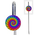 Psychedelic Rainbow Spiral Book Mark