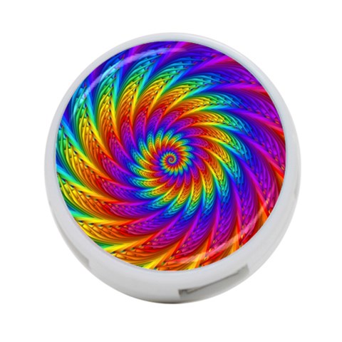 Psychedelic Rainbow Spiral 4 Front