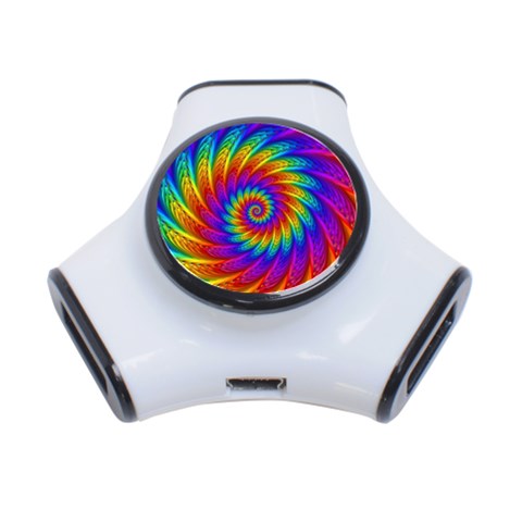 Psychedelic Rainbow Spiral 3 Front