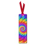 Psychedelic Rainbow Spiral Small Book Mark