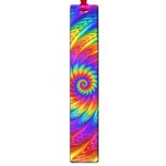 Psychedelic Rainbow Spiral Large Book Mark