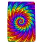 Psychedelic Rainbow Spiral Removable Flap Cover (S)